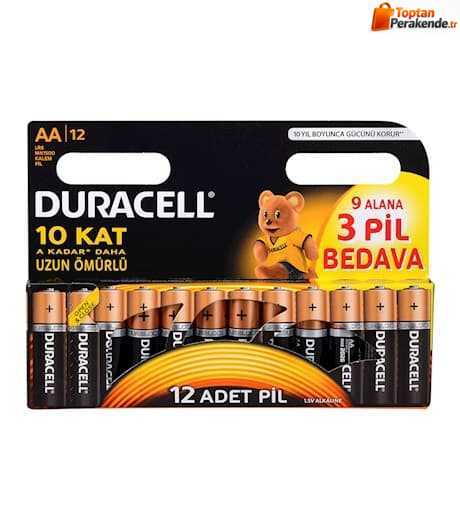 Duracell AAA Kalem Pil 12li Blister